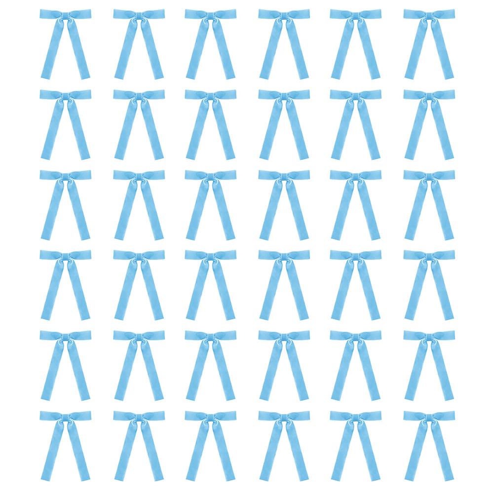 Christmas Tree Accents Velvet Ribbon Bows Elegant Christmas Ornaments Christmas Decoration Pre-tied Decorations