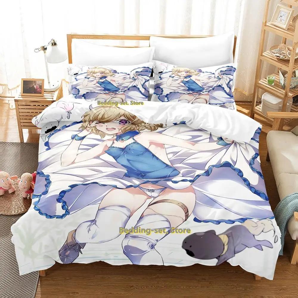 Iwanaga Kotoko Bedding Set Single Twin Full Queen King Size Bed Set Adult Kid Bedroom Duvetcover Sets Anime Parure De Lit Bed