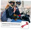 OSOLADY Rear Brake Rocker Arm Accessories Universal Fit Red Heavy Duty Alloy Bike Modification Random Style