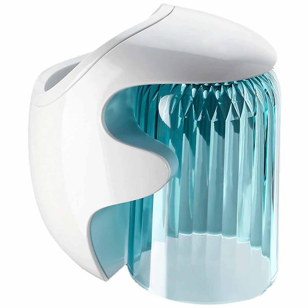 Wall Mounted Toothbrush Holder Mouth Cup Rack No Drilling Bathroom Accessories