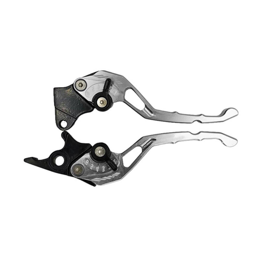 

Регулируемый рычаг тормоза мотоцикла Алюминиевый сплав Дисковый тормоз Новый Барабанный тормоз Аксессуары серебряный