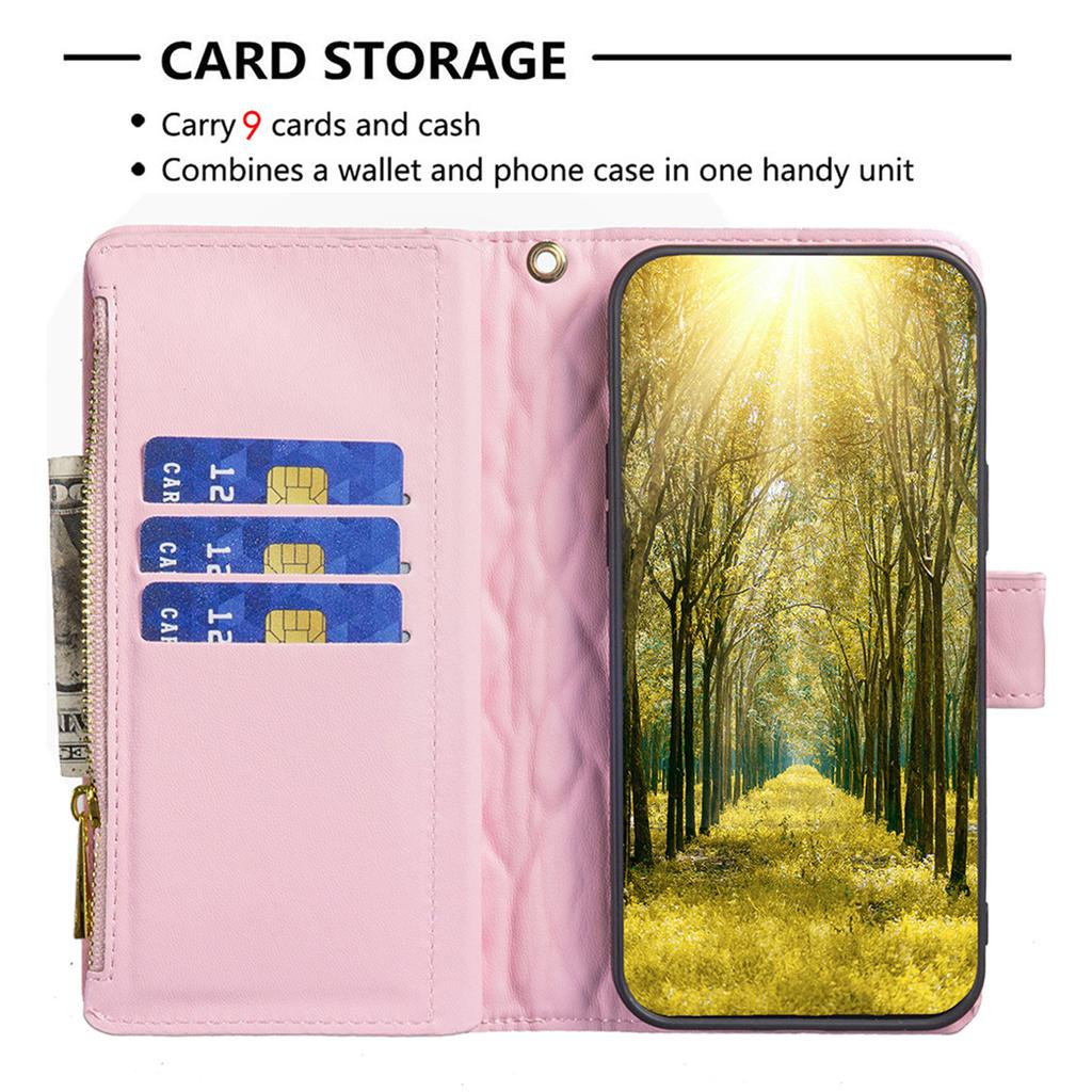 Luxury Leather Flip Phone Case For Samsung Galaxy A12 A22 A32 A42 A52 A72 A03s A13 A23 A33 A53 A73 Zipper Wallet Protect Cover