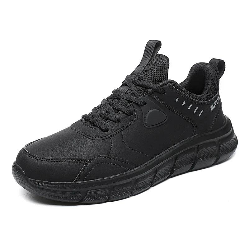 Baskets Athlétiques Imperméables pour Homme Respirantes Confortables Baskets Décontractées Résistantes à l'Usure Antidérapantes Chaussures de Marche pour Homme Tenis Masculino