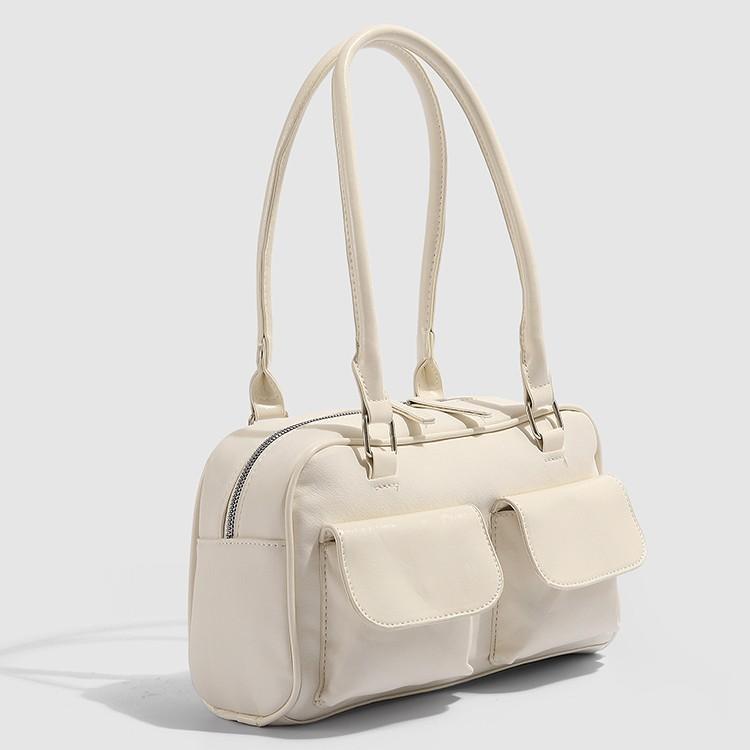Korean blogger's sweet and cool underarm bag 2025 niche design classic fashion handbag shoulder bag bowling bag