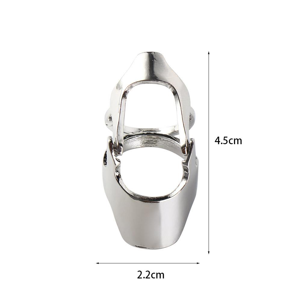 Geometry Zinc Zinc Alloy Jewelry Gift Korean Style Rings Armor Joint Rings Knuckle Rings Female Finger Rings