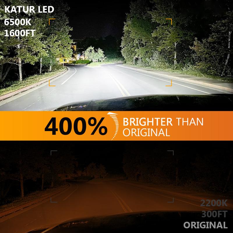 2pcs H7 Socket Type Led Fog Light Car Led Headlight Bulbs 6000K Pure White Light Plug and Play Perfect Beam For Citroen C4 C5