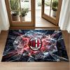 AC Milan Design Crystal Velvet Rug Soft Decorative Mat for Bedroom Entrance