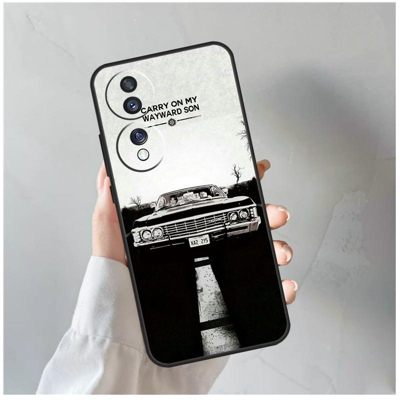Supernatural CARRY ON MY WAYWARD For Honor Magic 7 Lite 6 5 8 Pro Case For Honor X9d X9b X9c X9a X8c X8b 200 400 50 70 Win RT