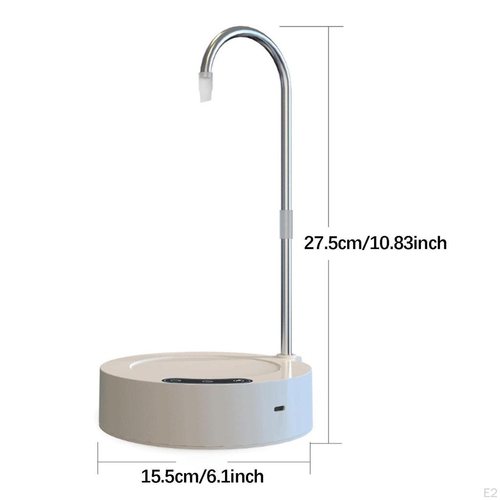 Desktop Water Bottle Dispenser Automatic Pump Intelligent Countertop Easy to Use Universal Jug