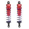 2PCS Aluminium Oil Pressure Spring Rear Shock Absorber for ZD Racing 7358 1 10 RC Car Parts