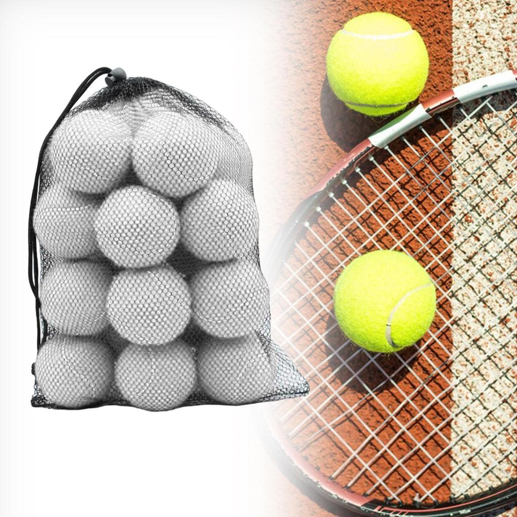 20 Pieces Tennis Balls Training Pet Dog Elastic Wear Resistant for