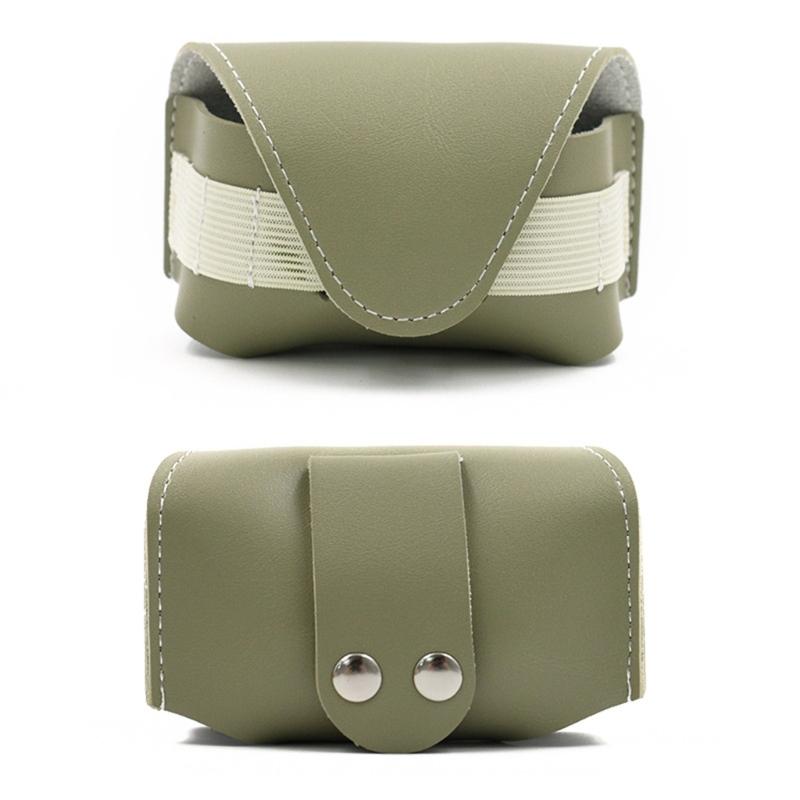 PU Leder Golfbälle Tasche für Mann Frau Golfbälle Aufbewahrungsetui Golf Tees Halter Golfbälle Beutel Einfach zu benutzen