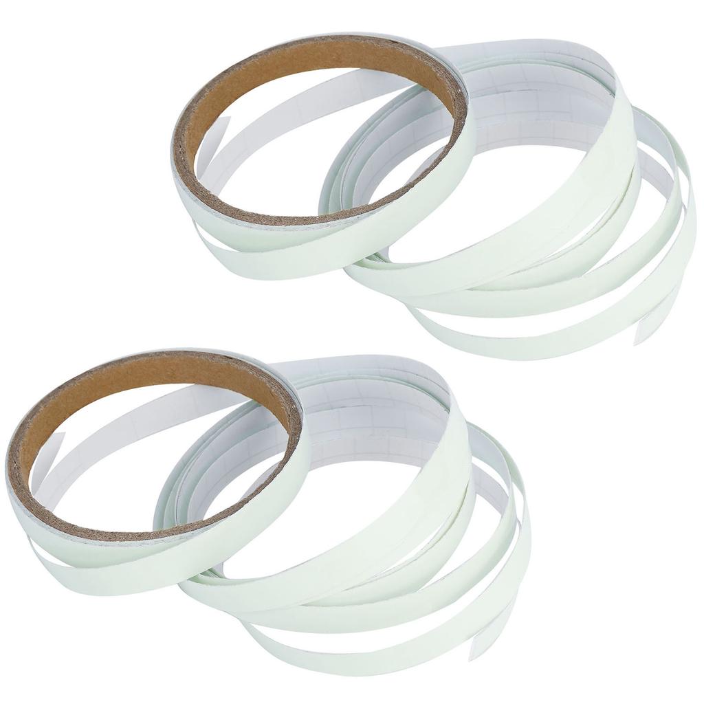 10Pcs Luminous Tape SelfAdhesive Stage Fluorescent Phosphorescent NonSlip Sticker(Aquamarine Blue 1cmx3meter)