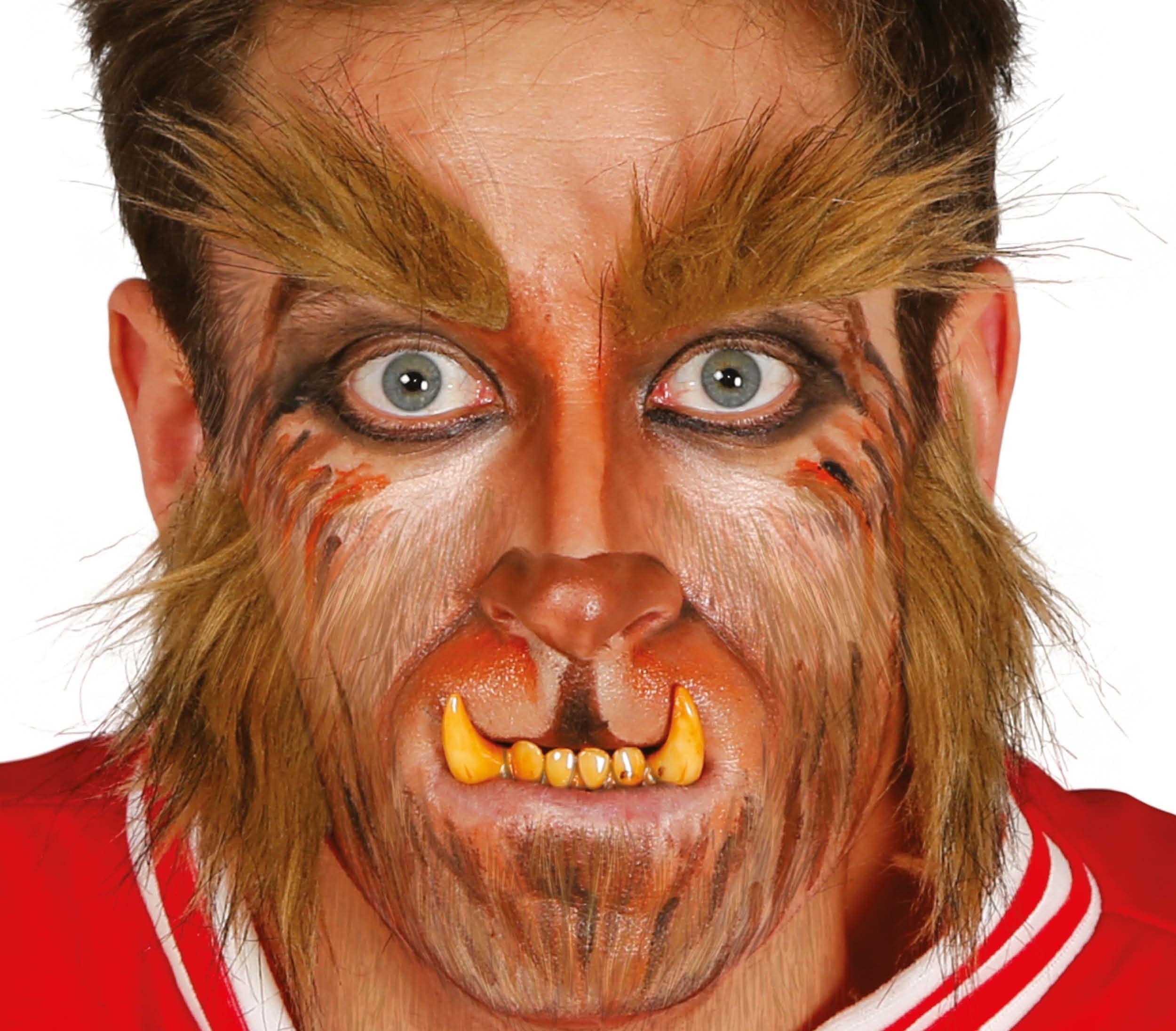 Super Merchant Set Wolf Weerwolf Wenkbrauwen Bakkebaarden Vacht