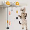 Brinquedo Esfera para Gatos com Levantamento Automático Esfera Interativa para Gatos Brinquedo Elétrico Elevatório para Animais de Estimação Bolas de Pelo Auto-Hilariante Bolas Elétricas para Gatos Brinquedos