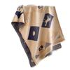Scarf Ladies Thickened Warm Hermès Orange Horse Jacquard Scarf Autumn and Winter Travel Dual-purpose Shawl Outside