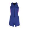 Combinaison de plongée 2MM pour femme Combinaison de surf avec fermeture éclair frontale Maillot de bain une pièce sans manches Maillot de bain de plongée pour femme Vêtements de plage pour la natation