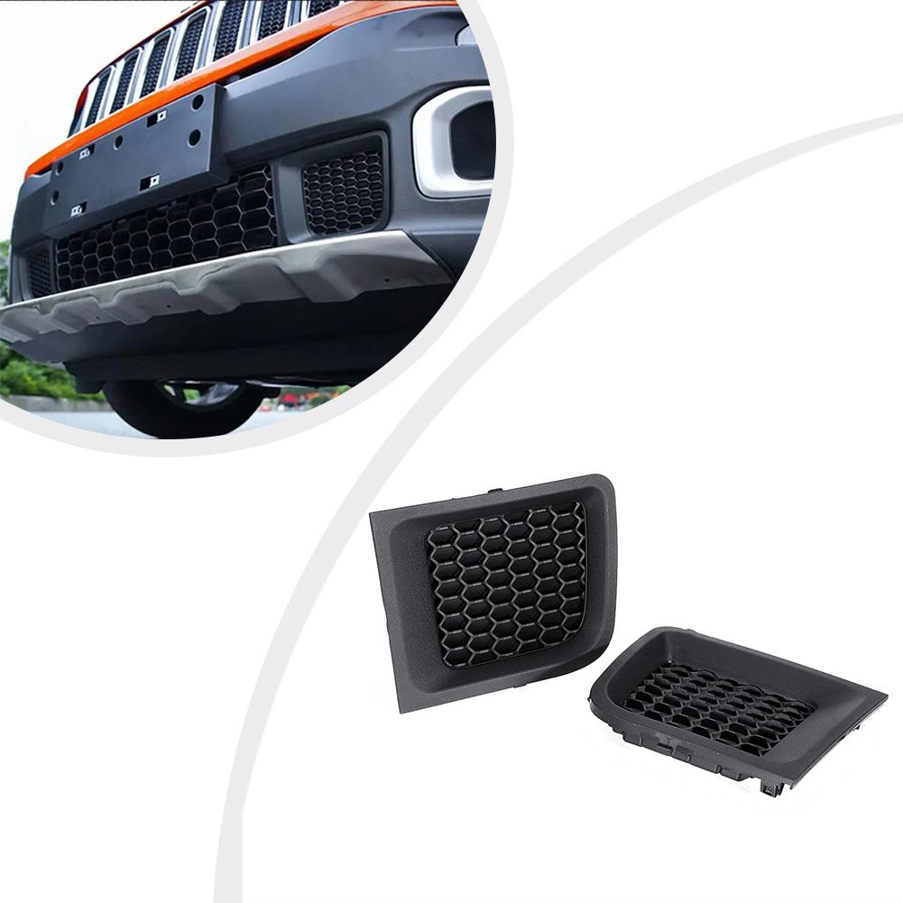 ABS Grille Insert Bumper Insert Cover Car Appearance Upgrade Replace OE Number 5XB62LXHAA For Jeep For Renegade