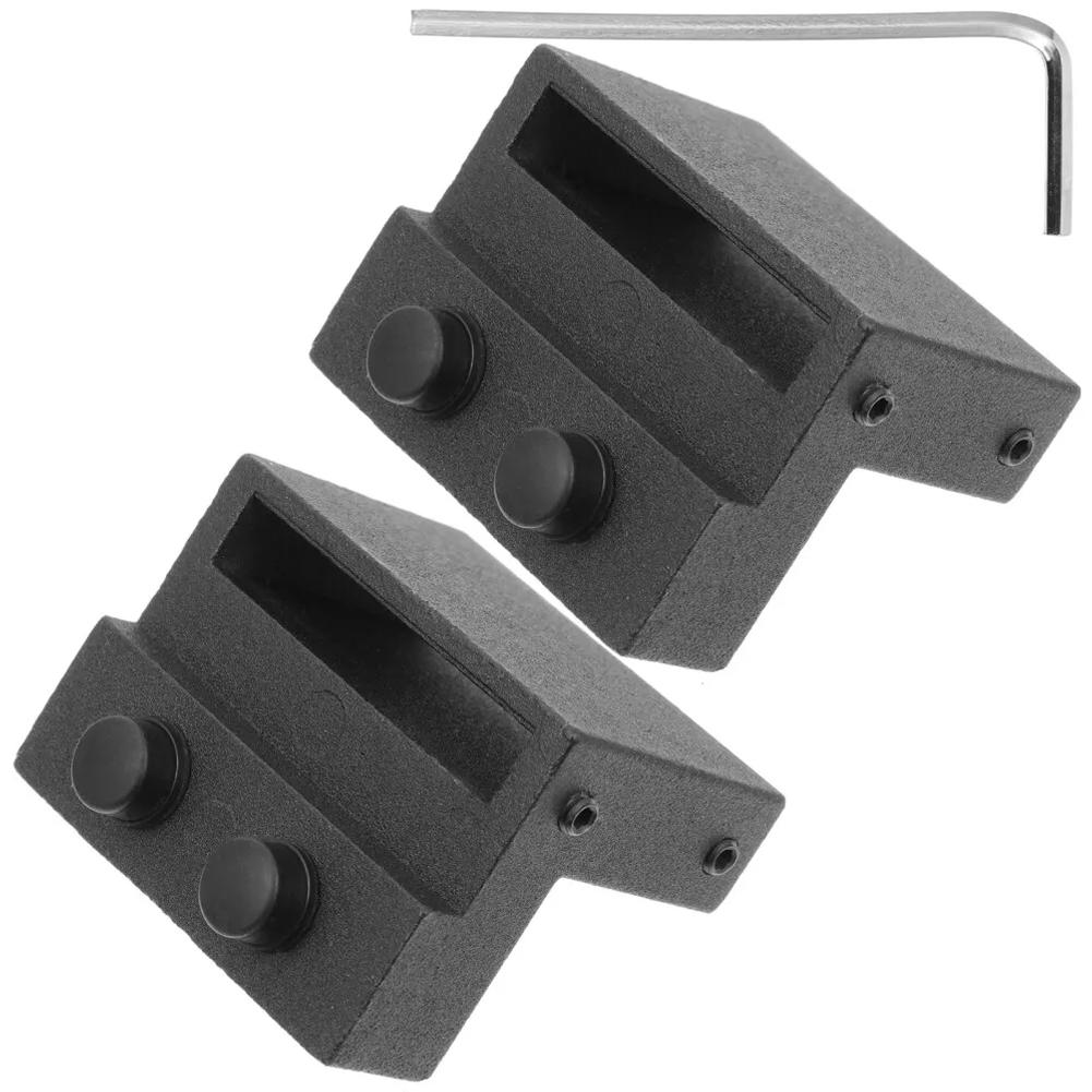 1 Pair Zinc Alloy Door Stopper Replacement Part For Sliding Barn Door Rail Track Barn Door Stopper Accessories