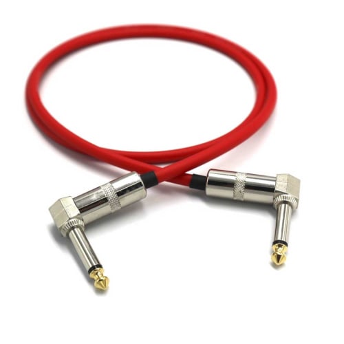CANARE Red GS-6 Shielded Patch Cable, Made in Japan (L-L, 1m)