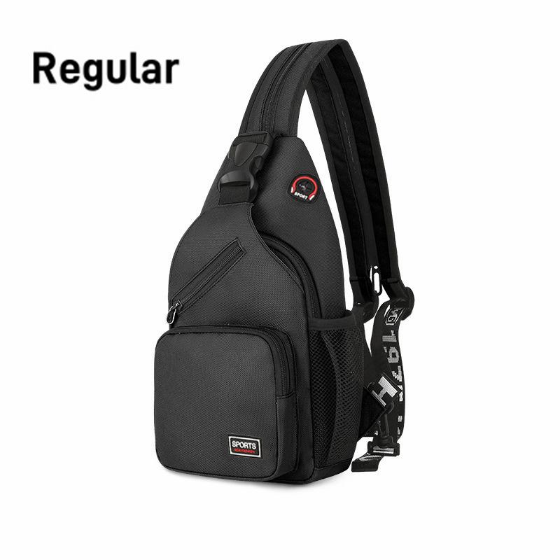 Women Chest Bags Adjustable Backpack and Single Shoulder Bag With Earphone Hole Girl Small Sports Travel Messenger Oxford Bag