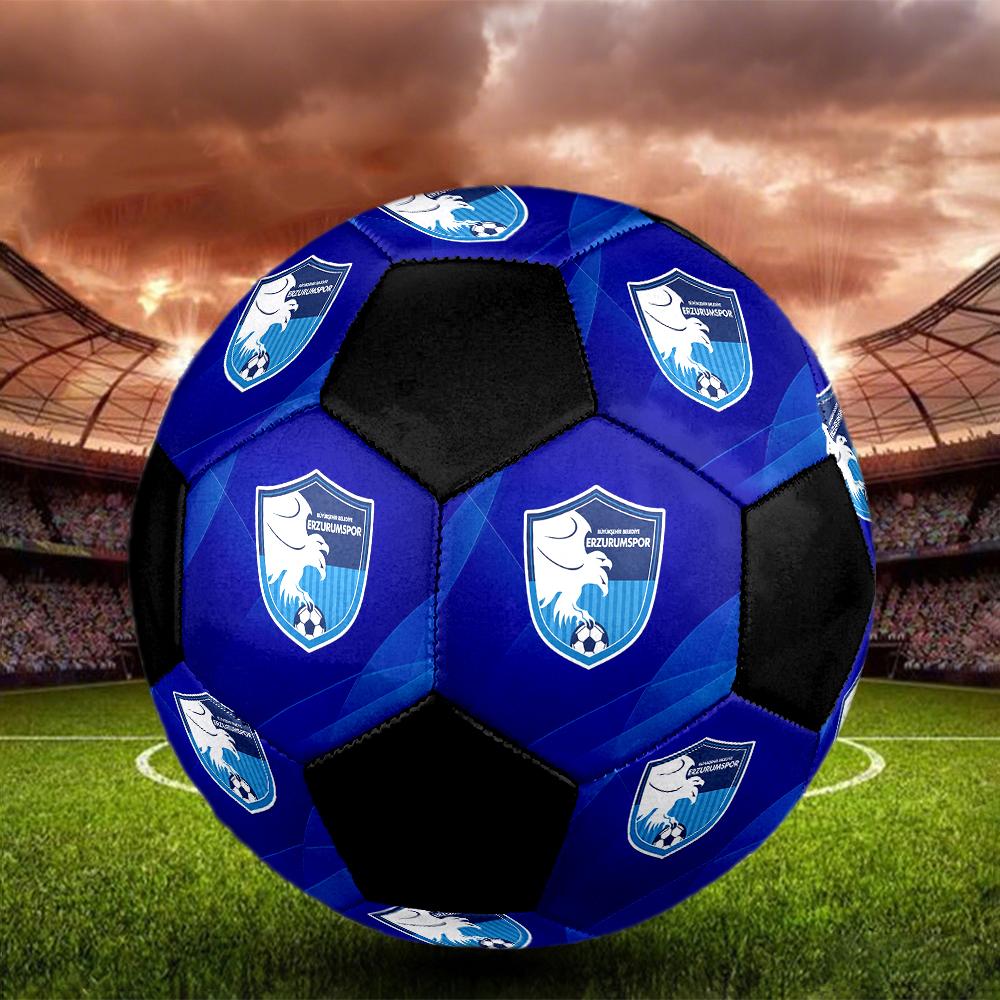 SIZE 5 Erzurumspor FK Soccer Ball Colorful All Ages Machine Stitched PVC Competition Ready Durable High-Bounce