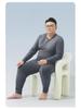 Men's Plus Size Cotton Modal Thermal Underwear Set - Autumn & Winter