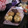 Laser Cut Lace Flower Wedding Candy Box Gift for Guest Birthday Party Decoration Random