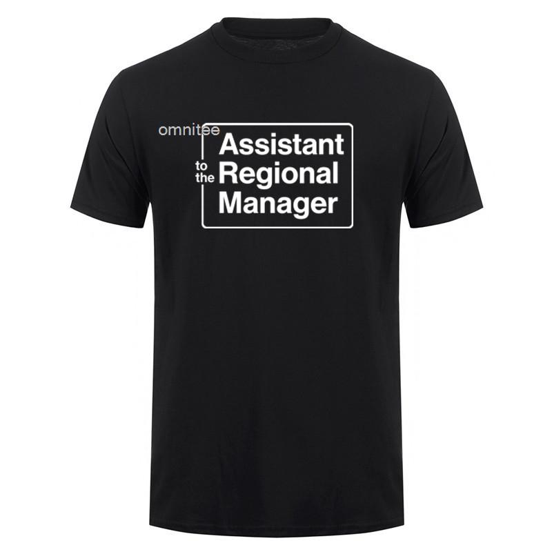 Funny Assistant To The Regional Unisexager Office TShirt Graphic Streetwear Short Sleeve ONeck Cotton T Shirts Unisex HJ061