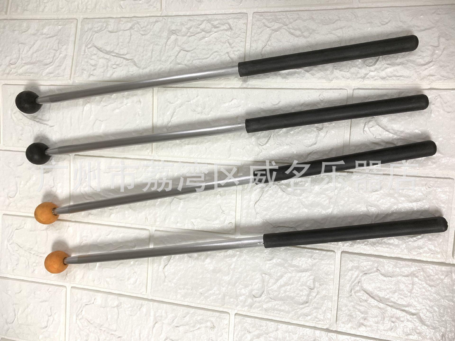 Heavy-Duty Drumstick Stand with Metal and Colored Drumsticks for Electronic and Practice Drums, Includes Wrist-Opening Drumsticks and Protective Head. 3CM Diameter Large Head