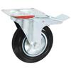 VidaXL Roulettes pivotantes avec double frein 4 pcs 160 mm