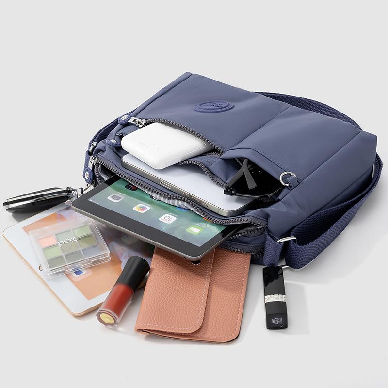 Nylon Bag Women's Shoulder Bag Multi-layer Crossbody Bag Mother Bag