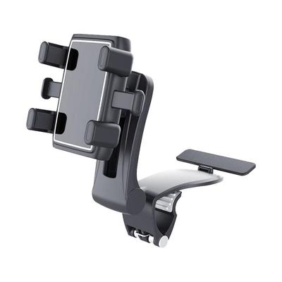 Rotating Dashboard Phone Holder Safe Driving Dashboard Phone Clip Stand Car Navigation Bracket With Sliding Track Auto