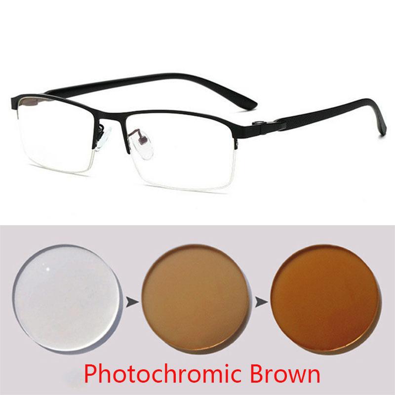 Half Frame Anti-blue light Nearsighted Eyeglasses Resin Nearsight Woman Men Shortsighted Myopia Eyewear -1.0 -1.5 -2 -2.5 -3 -To -6