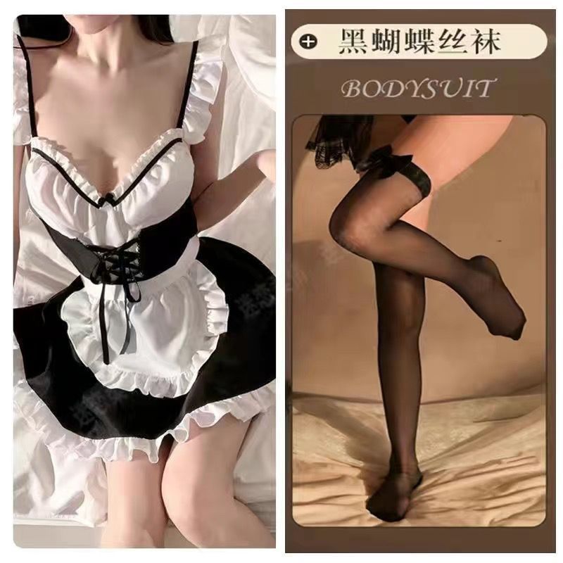 Sexy Maid Dress Underwear Cute Campus Desire Maid Uniform Sleeping Clothes Bed Hot Suit Selected Goods