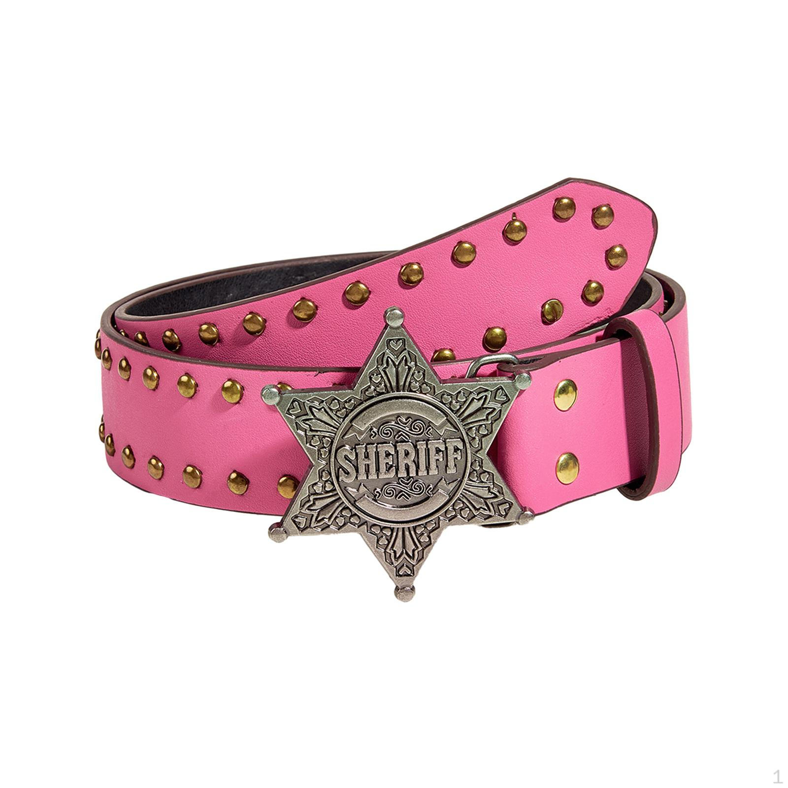 

Женский ремень из искусственной кожи с пряжкой, декор, готические джинсы, брюки в западном ковбое с широкой талией