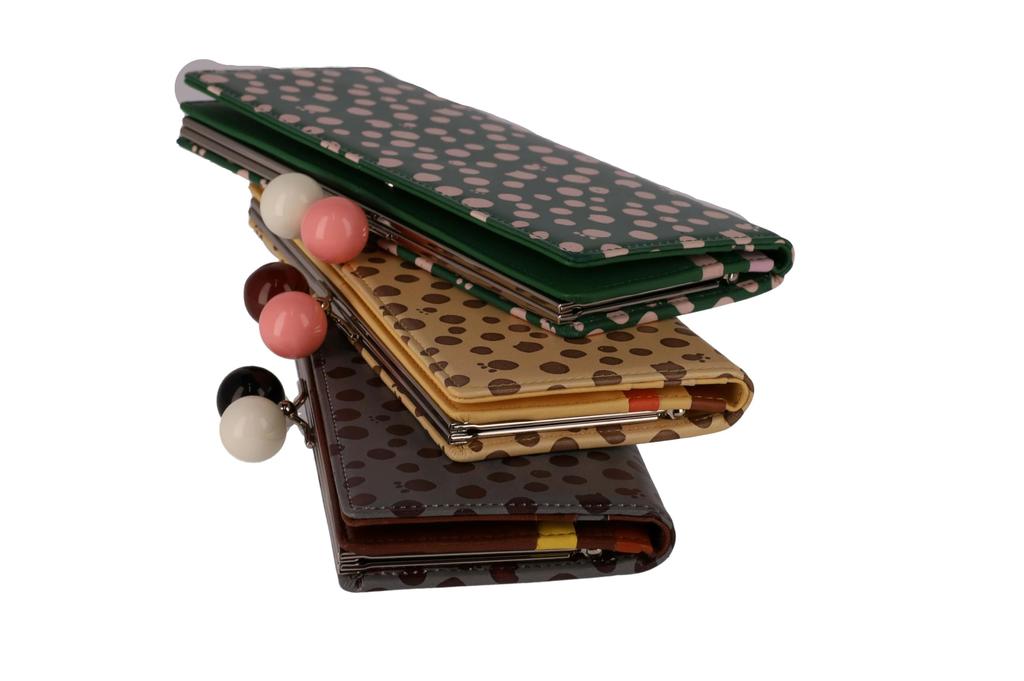 Long Wallet Bundle Holder Pouch Polka Dot [Tsumori Chisato]