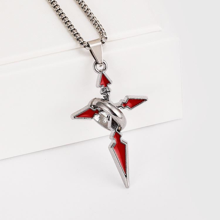 Men's Trendy Cross Pendant Necklace - Versatile Chain Jewelry Accessory