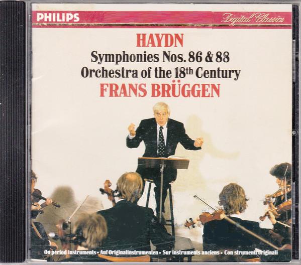 

CD HAYDN; BRUGGEN - Symphonies 86 & 88 4261692 Philips 1989 Japan Classical Used