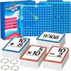 Montessori Fraction Number Maths Flash Cards Compare And Simplify Fractions For 2-5 Grade Elementary School Teaching Aids