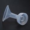 Portable Flange Valves Tube Bottle Backflow Protector 18/19/20mm Breast Pump Part Breast Pump Funnel Connector Durable