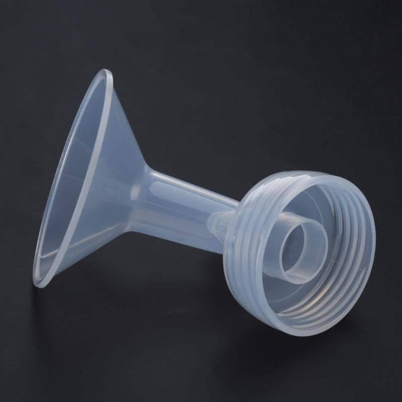 Portable Flange Valves Tube Bottle Backflow Protector 18/19/20mm Breast Pump Part Breast Pump Funnel Connector Durable