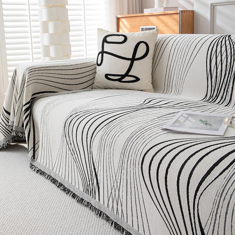 Chenille Sofa Towel Nordic Simple High Sense Four Seasons Universal Full Cover Cloth Ins Style Sofa Cover Universal Cover