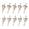 Fuel Filter Set 10 PCS 1/4 Inch for Small Engines Including For ATV Motorcycle Dirt Bike Go Kart Lawn Mower Snowmobile
