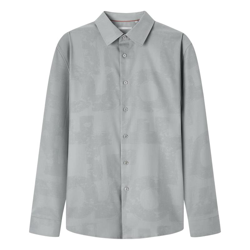 Joeone Men s Modal Blend Slim Fit Long-Sleeve Shirt 175/96A