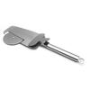3 In 1 Pizza Cutter Wheel Serrated Edge Serving Spatula with Clip Stainless Steel Pizza Cutter Pizza Grater