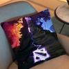 Game Dota 2 Rubick Pillow Case Square Double-Sided Printing Short Plush Sofa Cushion Cover Bedroom Bedside Pillow