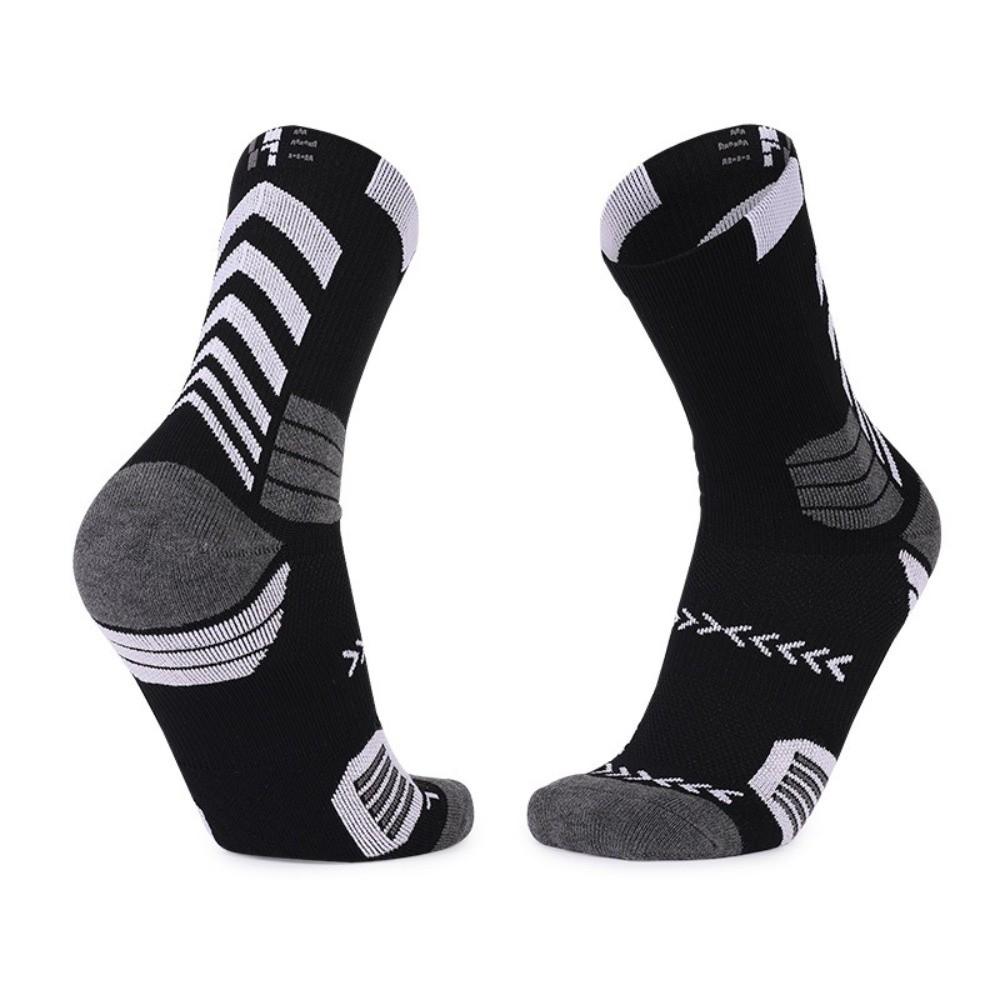 Quick Dry Compression Socks Toward Bottom Cycling Running Sports Socks Basketball Socks Men Women