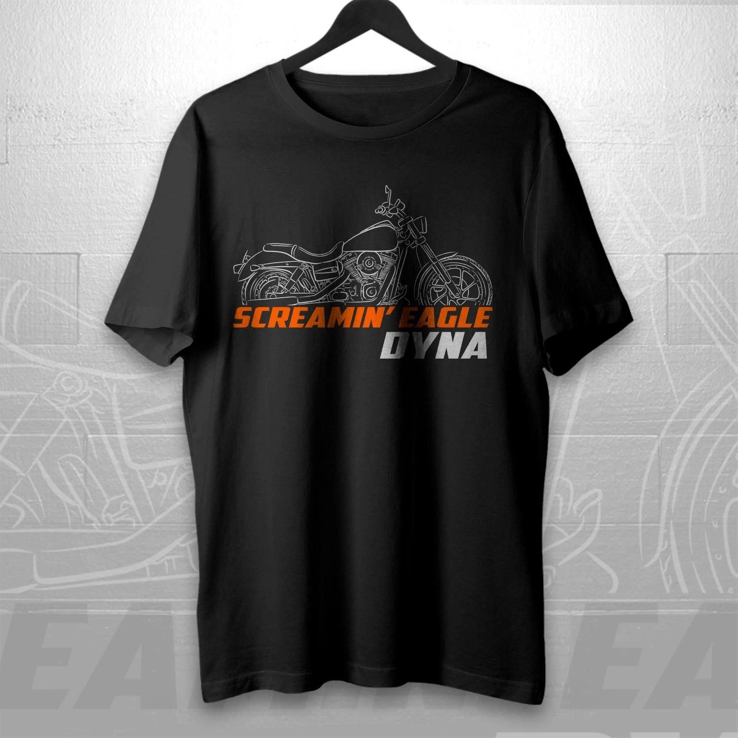 Harley-Davidson FXDSE Screamin Eagle Dyna 2007-08 Motorcycle T-Shirt for Riders XXXL