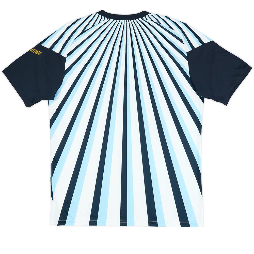 Argentina Soccer Jersey Football Fans Gift Top Men's Sports Quick Dry T Shirt Breathable Short Sleeve Unisex Oversized Tees